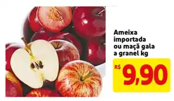 Ameixa importada ou maca gala a granel 1kg