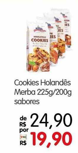 Zona Sul Cookies holandês merba sabores oferta