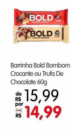 Zona Sul Barrinha bold bombom crocante ou trufa de chocolate oferta