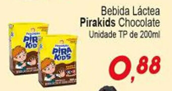 Bebida lactea Pirakids chocolate 200ml