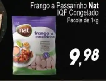 Villefort Atacadista Frango a Passarinho Nat IQF Cong. pacote de 1kg oferta