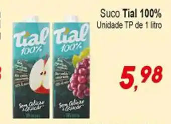 Villefort Atacadista Suco Tial 100% 1L oferta