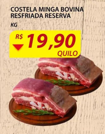 Assaí Atacadista Costela Minga Bovina Resfriada Reserva 1kg oferta