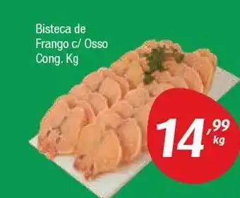 Supermercados Intercontinental Bisteca de frango c osso cong. oferta