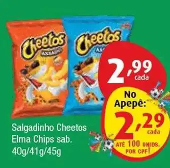 Salgadinho cheetos elma chips sab.