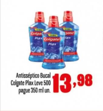 Rede Top Antisséptico bucal colgate plax oferta