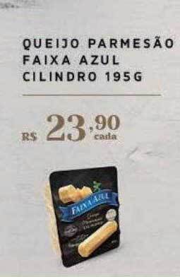 Empório Bahamas Queijo parmesão faixa azul cilindro oferta