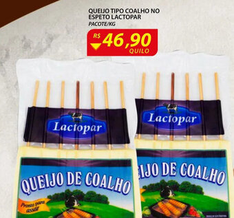 Assaí Atacadista Queijo tipo Coalho No Espeto Lactopar 1kg oferta