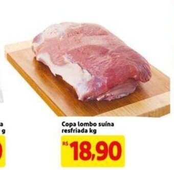 Extra Supermercado Copa lombo Suina resfriada 1kg oferta