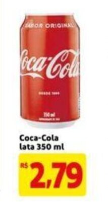 Extra Supermercado Coca Cola lata 350ml oferta