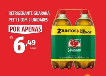 OXXO Refrigerante guaraná pet 1 l com 2 unidades oferta
