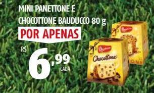 Mini panettone e chocottone bauducco 80 g