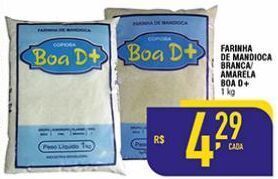 Farinha de mandioca branca / amarela boa d+ kg