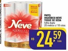 Mercantil Rodrigues Papel higiênico neve oferta