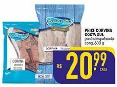 Mercantil Rodrigues Peixe corvina costa sul 800g oferta