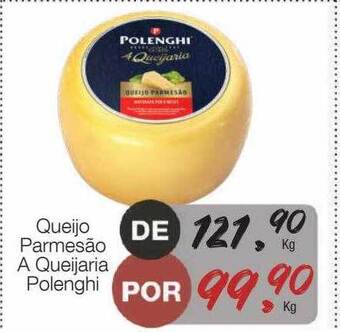 Supermercado Dalben Queijo parmesão a queijaria polenghi oferta