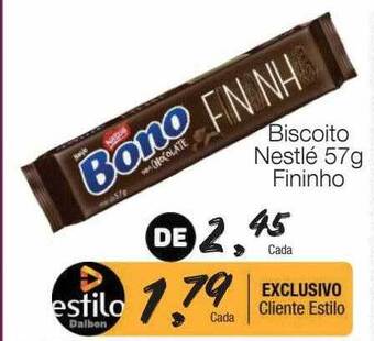 Supermercado Dalben Biscoito nestlé fininho oferta