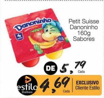 Supermercado Dalben Petit suisse danoninho sabores oferta