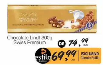 Supermercado Dalben Chocolate lindt swiss premium oferta