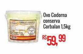 Mart Minas Ovo codorna conserva corbalan oferta