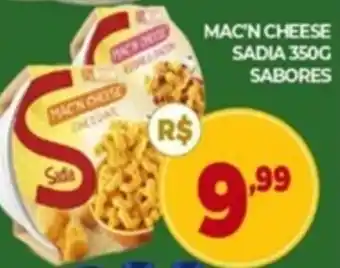 Semar Supermercado Mac'n Cheese Sadia 350g Sabores oferta