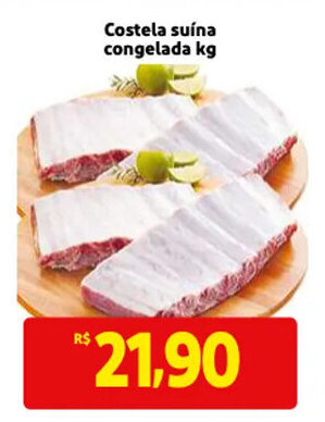 Mercado Extra Costela Suina Congelada 1kg oferta