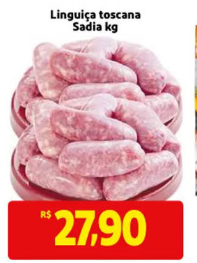 Mercado Extra Linguica Toscana Sadia 1kg oferta