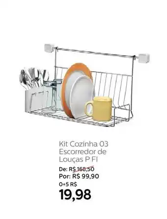 Grupo Formosa Kit Cozinha 03 Escorredor De Louças P Fi oferta