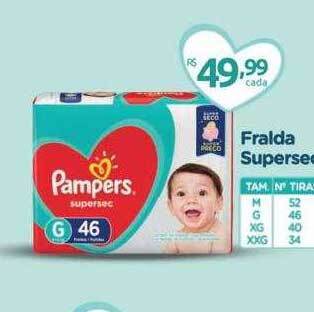 Farmácia Preço Popular Fralda supersec oferta