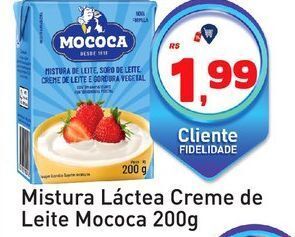Tonin Superatacado Mistura láctea creme de leite mococa 200g oferta