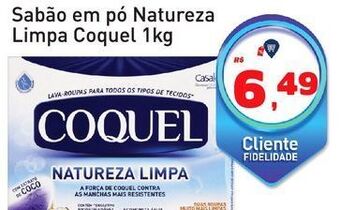 Tonin Superatacado Sabão em pó natureza limpa coquel 1kg oferta