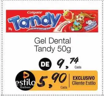Supermercado Dalben Gel dental tandy oferta