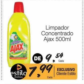Supermercado Dalben Limpador concentrado ajax oferta