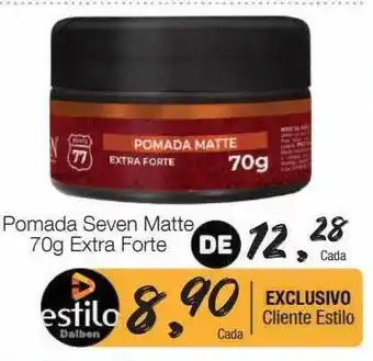 Pomada seven matte extra forte