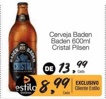 Supermercado Dalben Cerveja baden baden cristal pilsen oferta