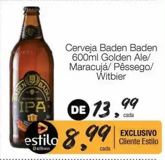 Supermercado Dalben Cerveja baden baden golden ale-maracujá-pêssego-witbier oferta