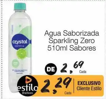 Supermercado Dalben Agua saborizada sparkling zero sabores oferta