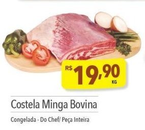 Supermercados Condor Costela Minga Bovina 1kg oferta