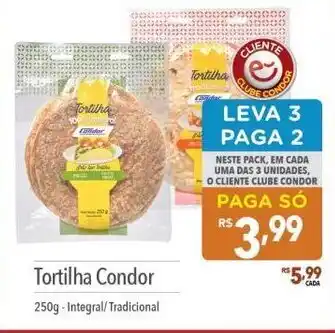 Tortilha Condor 250g