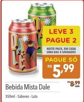 Bebida Mista Dale 350ml