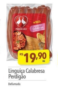 Supermercados Condor Linguica calabresa Perdigao 1kg oferta