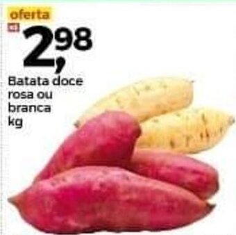 Frangolândia Batata doce rosa ou branca 1kg oferta
