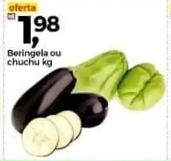 Frangolândia Beringela ou chuchu 1kg oferta