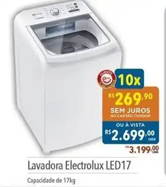 Lavadora Electrolux LES17