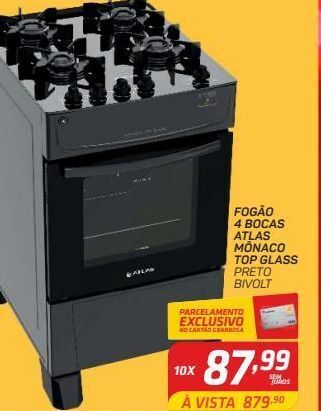 Fogão 4 bocas
