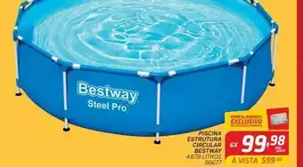 GBarbosa Piscina estructura circular bestway oferta