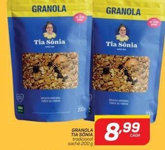 GBarbosa Granola tia sonia 200g oferta