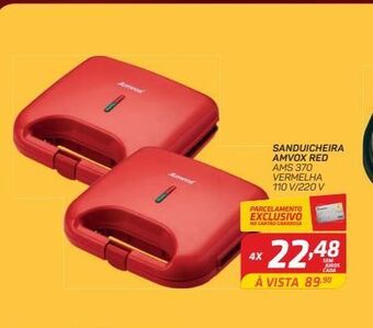 GBarbosa Sanduicheira amvox oferta