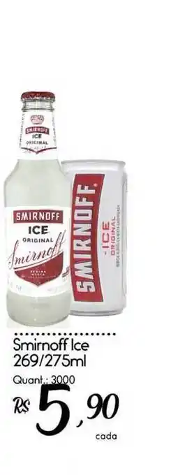 Giassi Supermercados Smirnoff Ice 269/275ml oferta