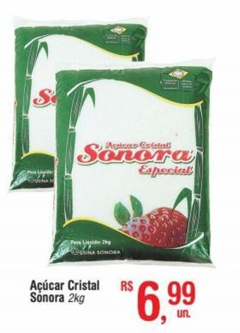 Fort Atacadista Acucar cristal Sonora 2kg oferta